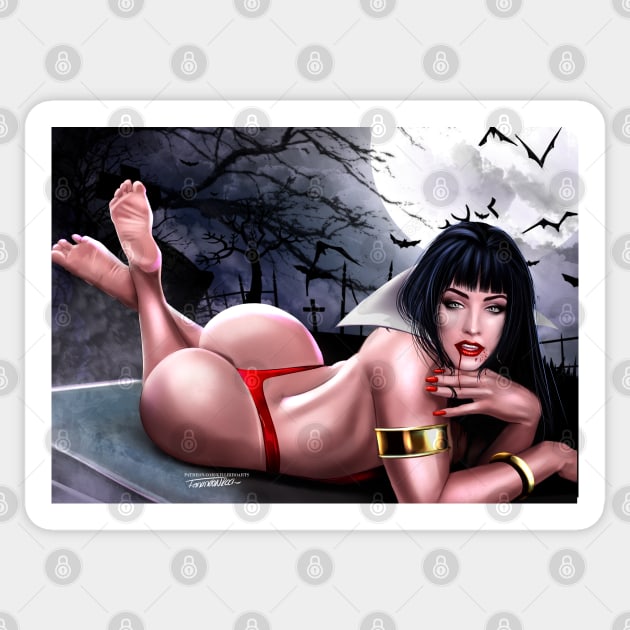 VAMPIRELLA Sticker by Killbiroarts